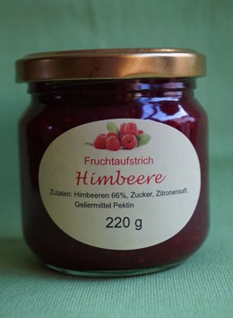 Fruchtaufstrich Himbeere